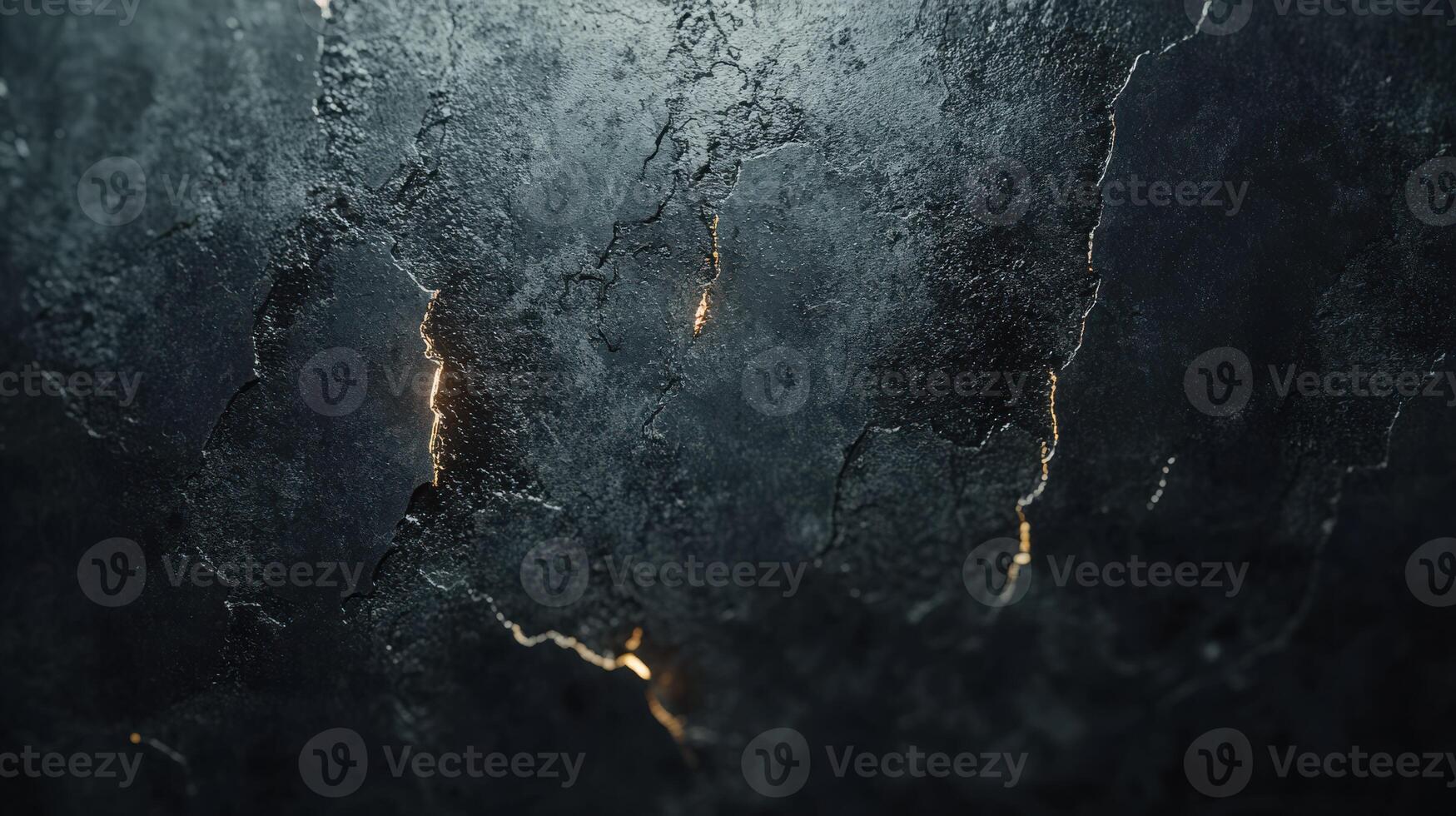 Textures of a cracked wall illuminated by subtle light photo