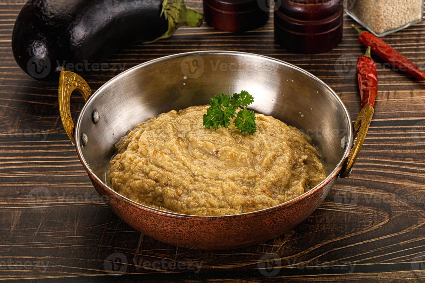 A bowl of food on a table photo