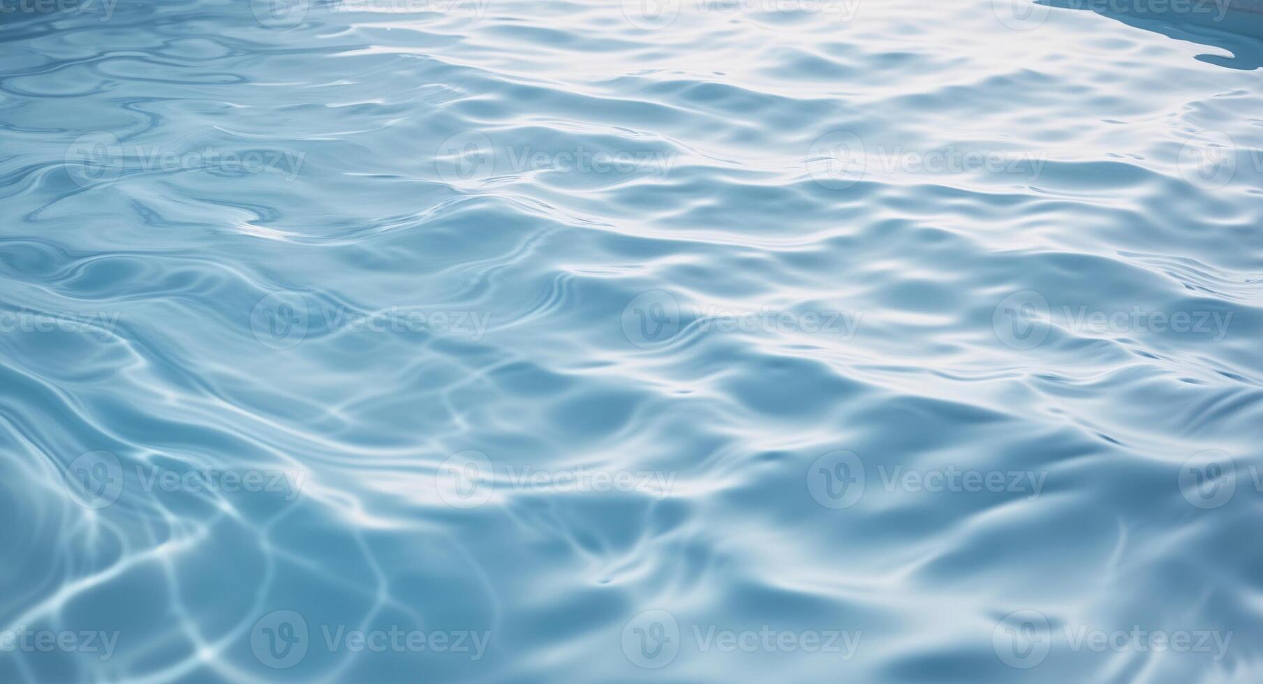 Water surface with ripples and waves photo