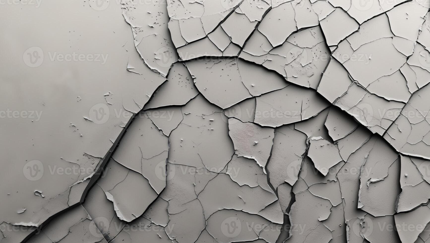 Cracked wall with cracks and cracks in it photo