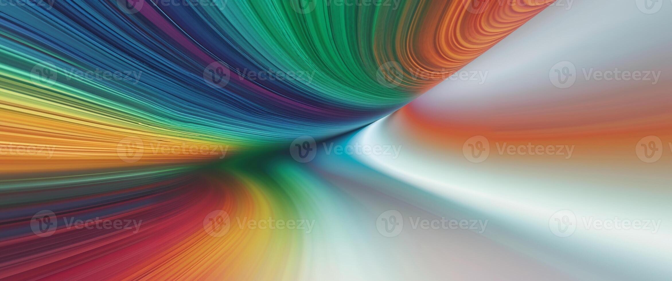 Abstract rainbow background with a blurred effect photo