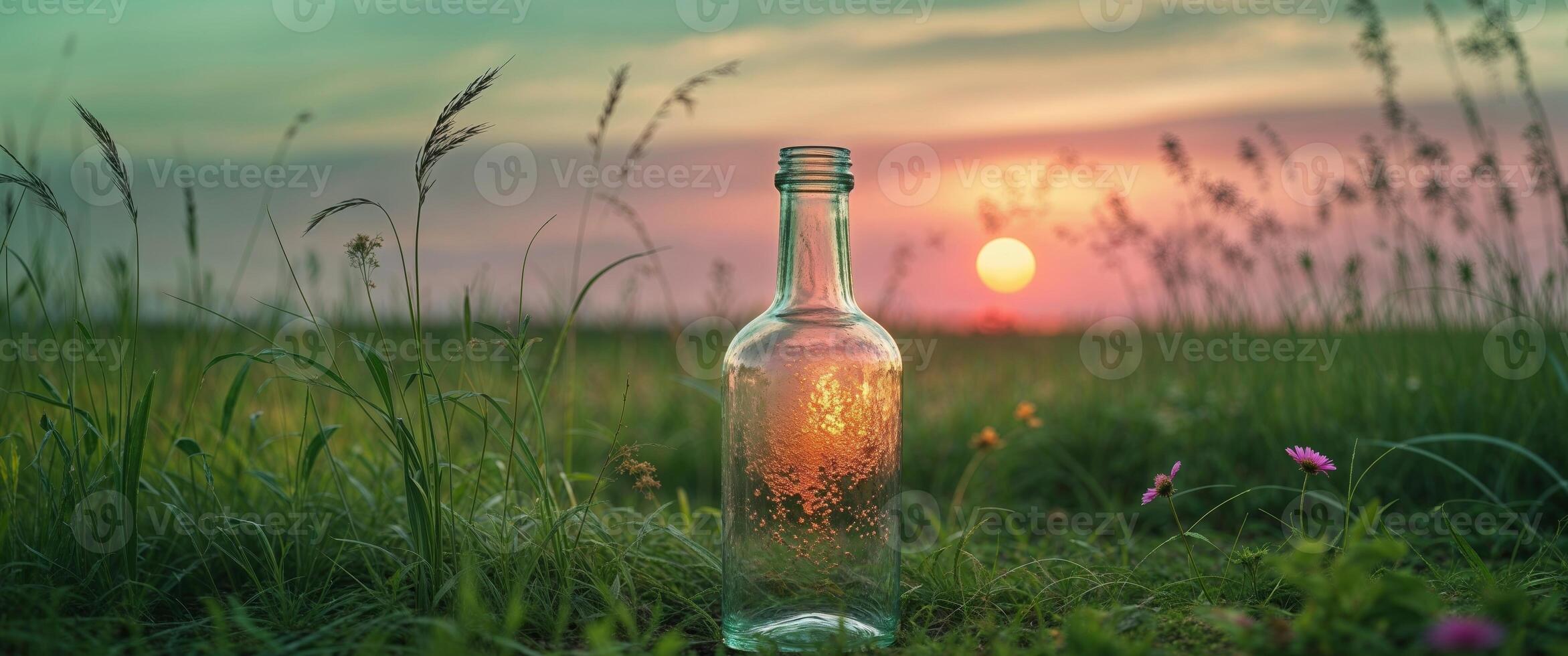 A message in a bottle photo