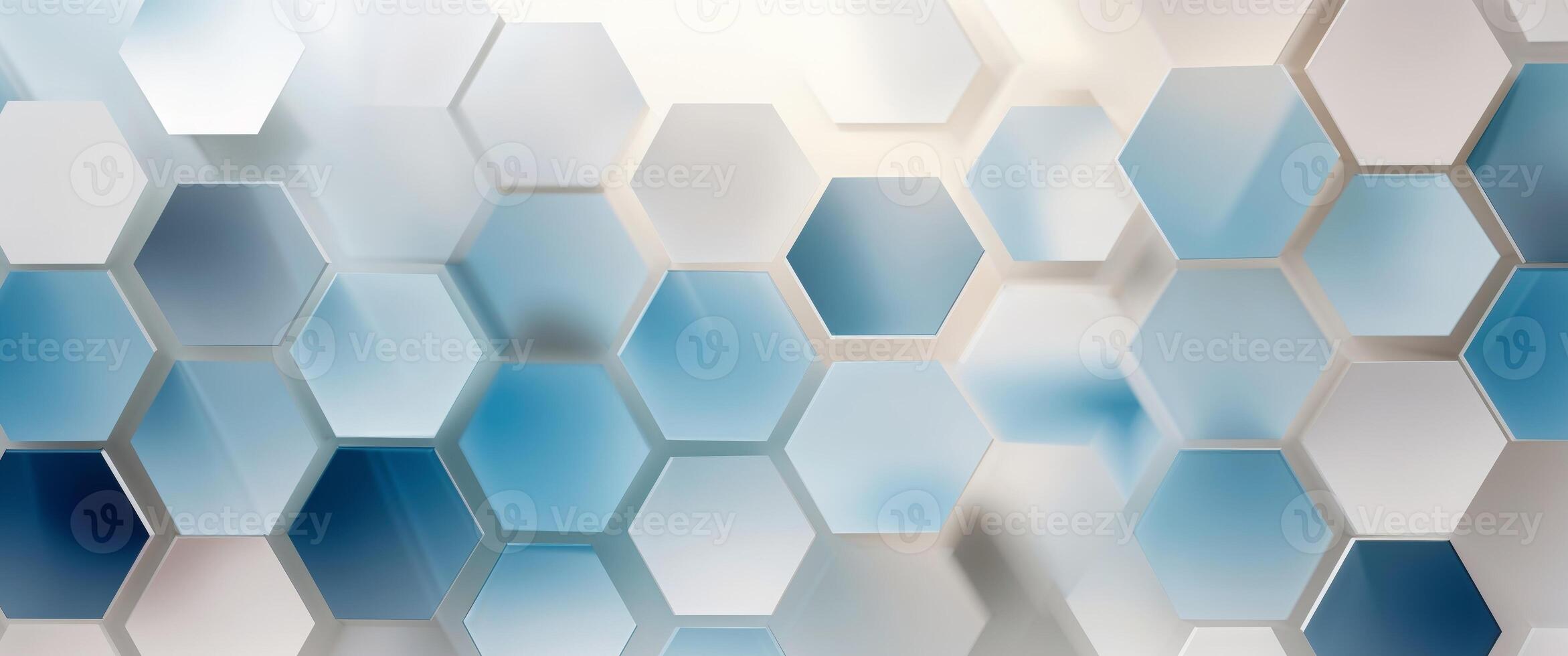 Abstract background with hexagonal shapes photo