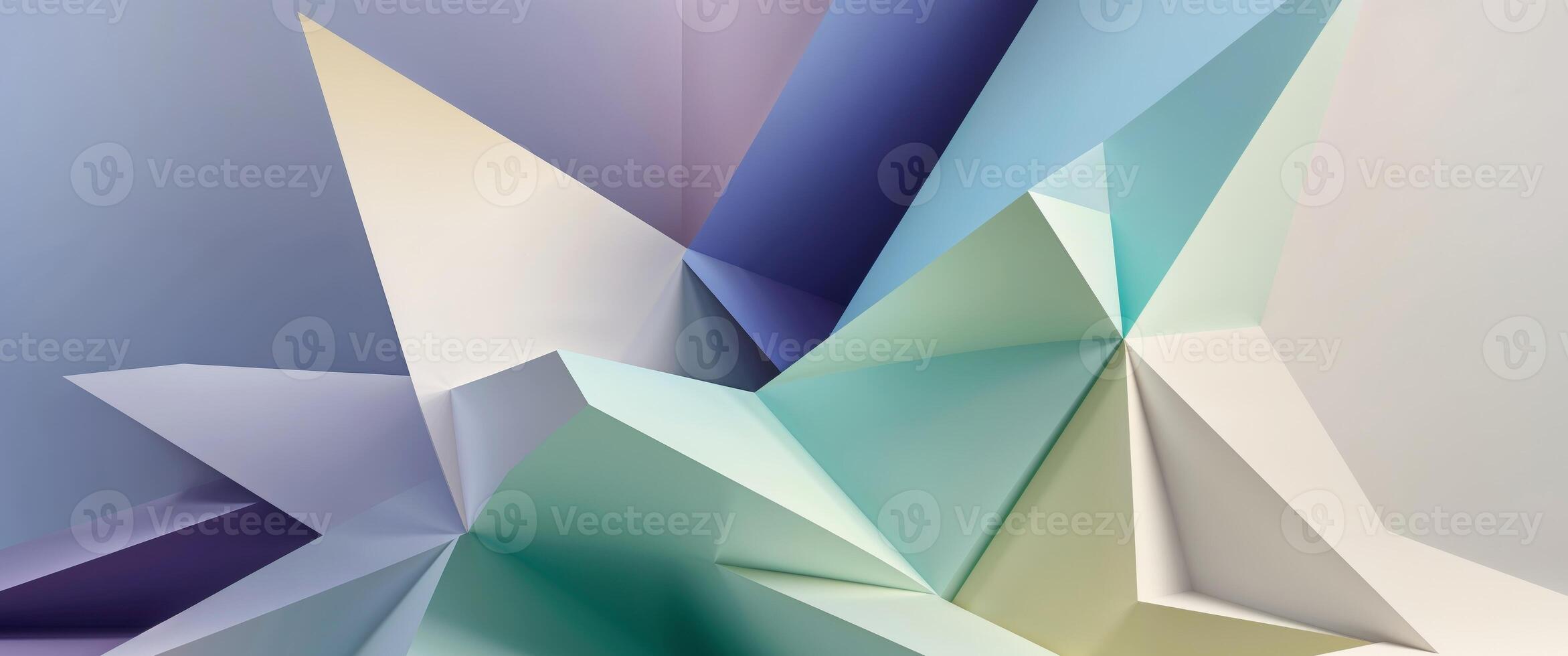 Abstract geometric background with colorful shapes photo