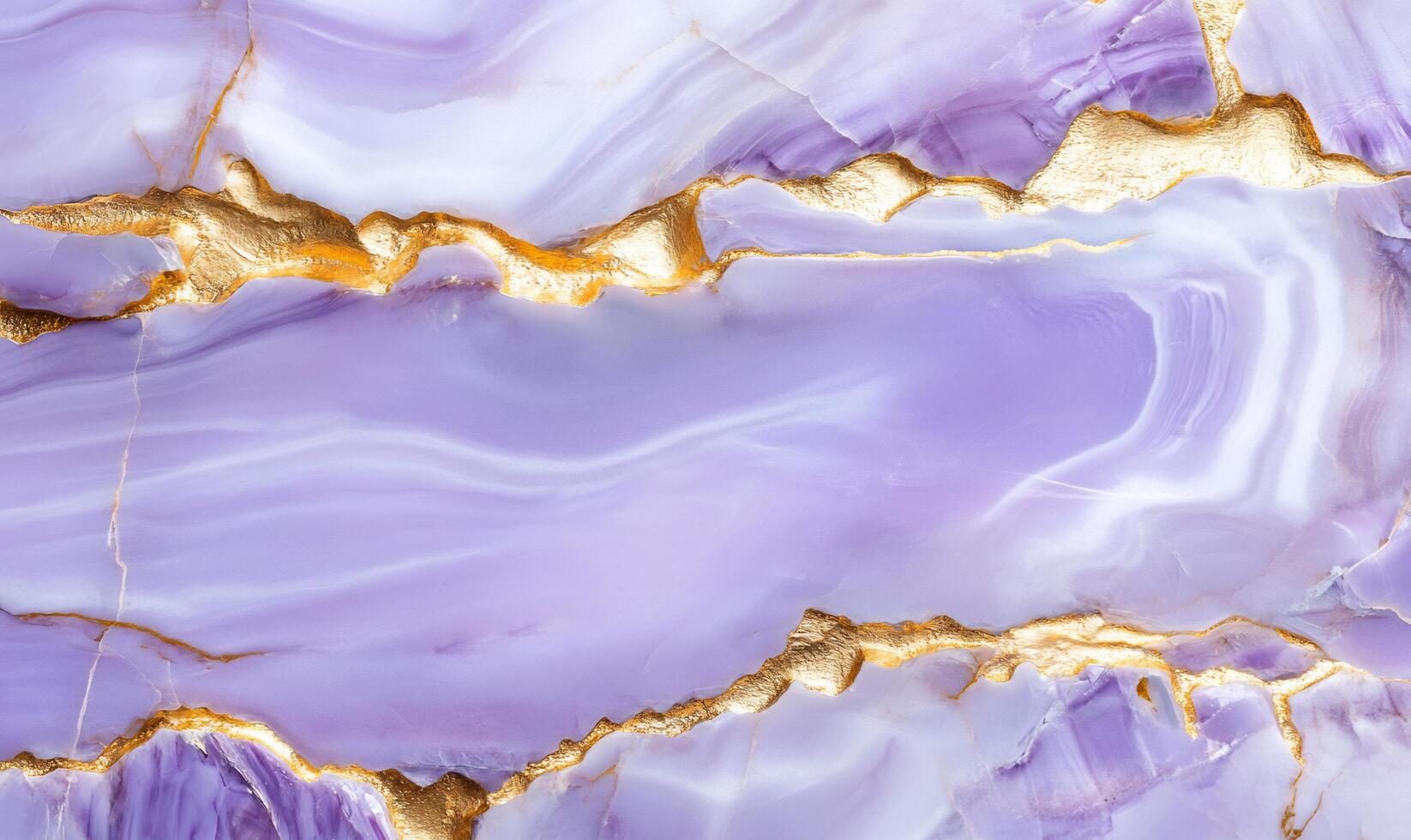 Purple and gold marble texture background photo