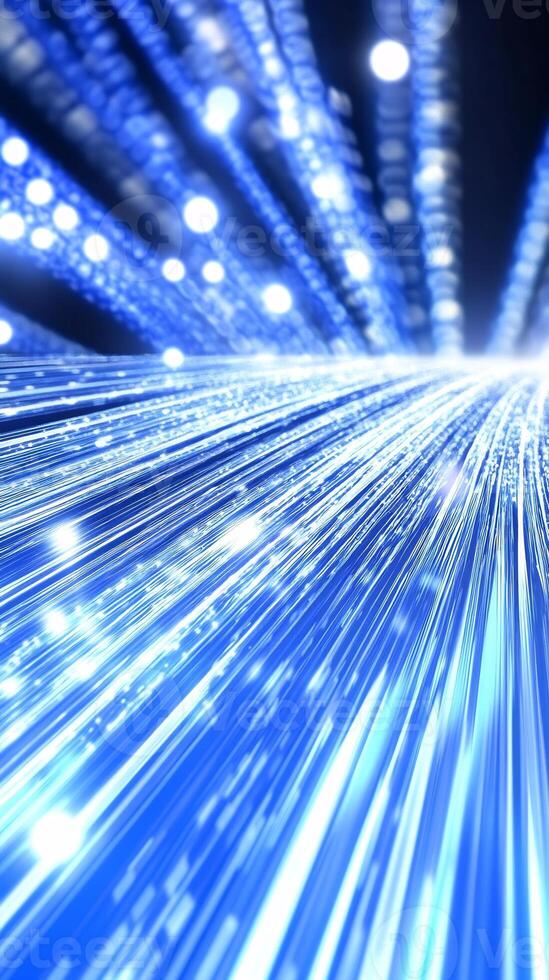 Digital data stream, fast speed, abstract background, technology concept photo