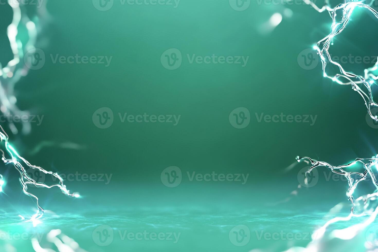 Abstract teal energy splash background photo