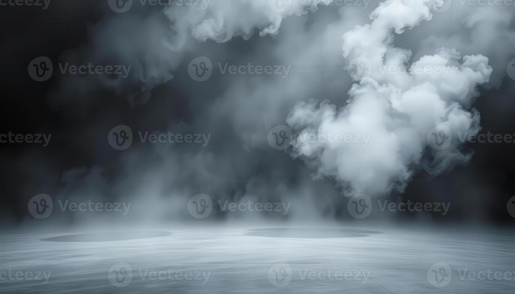 A black and white photo of a steamy room