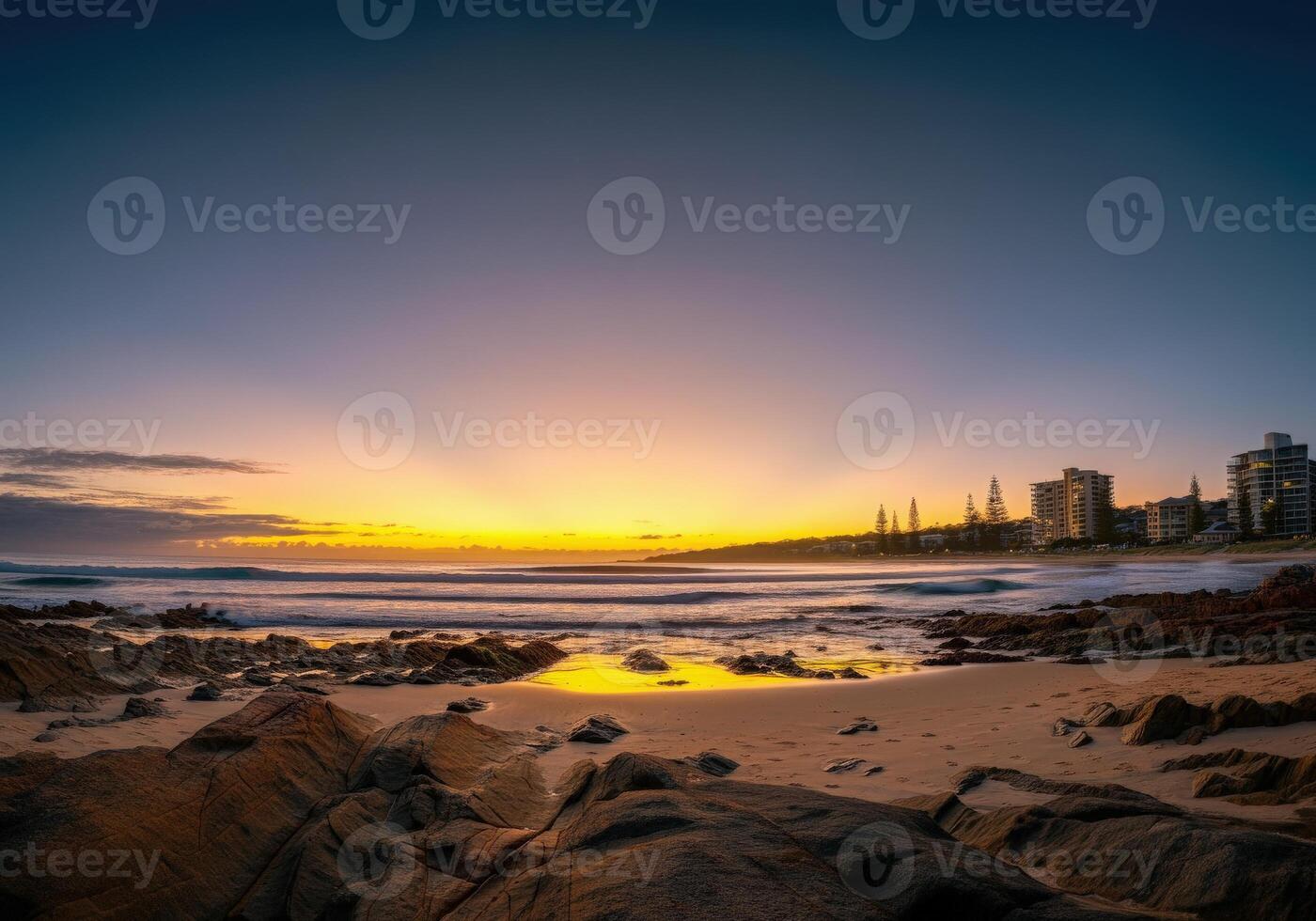 Gold coast sunrise by jason kim photo