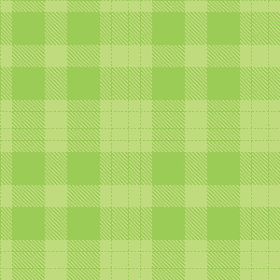 Modern Dark Avocado Seamless Tartan Fabric Design vector