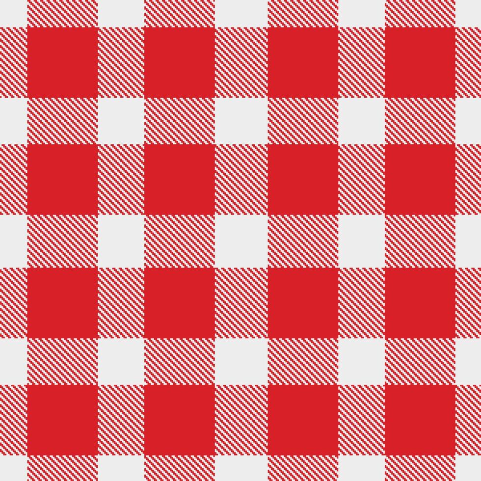 Modern Seamless Tartan in Pastel Very Light Pink tones Fabric Design vector