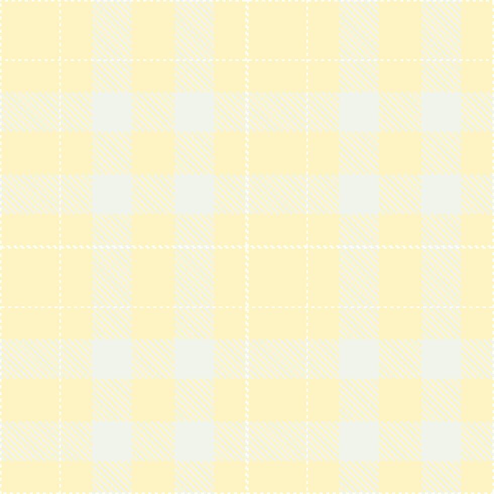Metallic Pale Seamless Tartan with Iridescent White accents Fabric Design vector