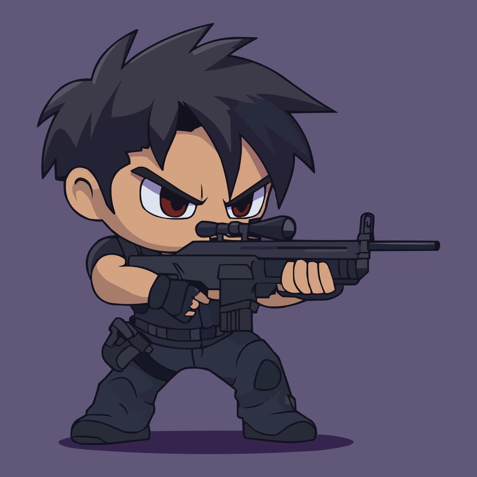 Hawkeye illustration Art vector