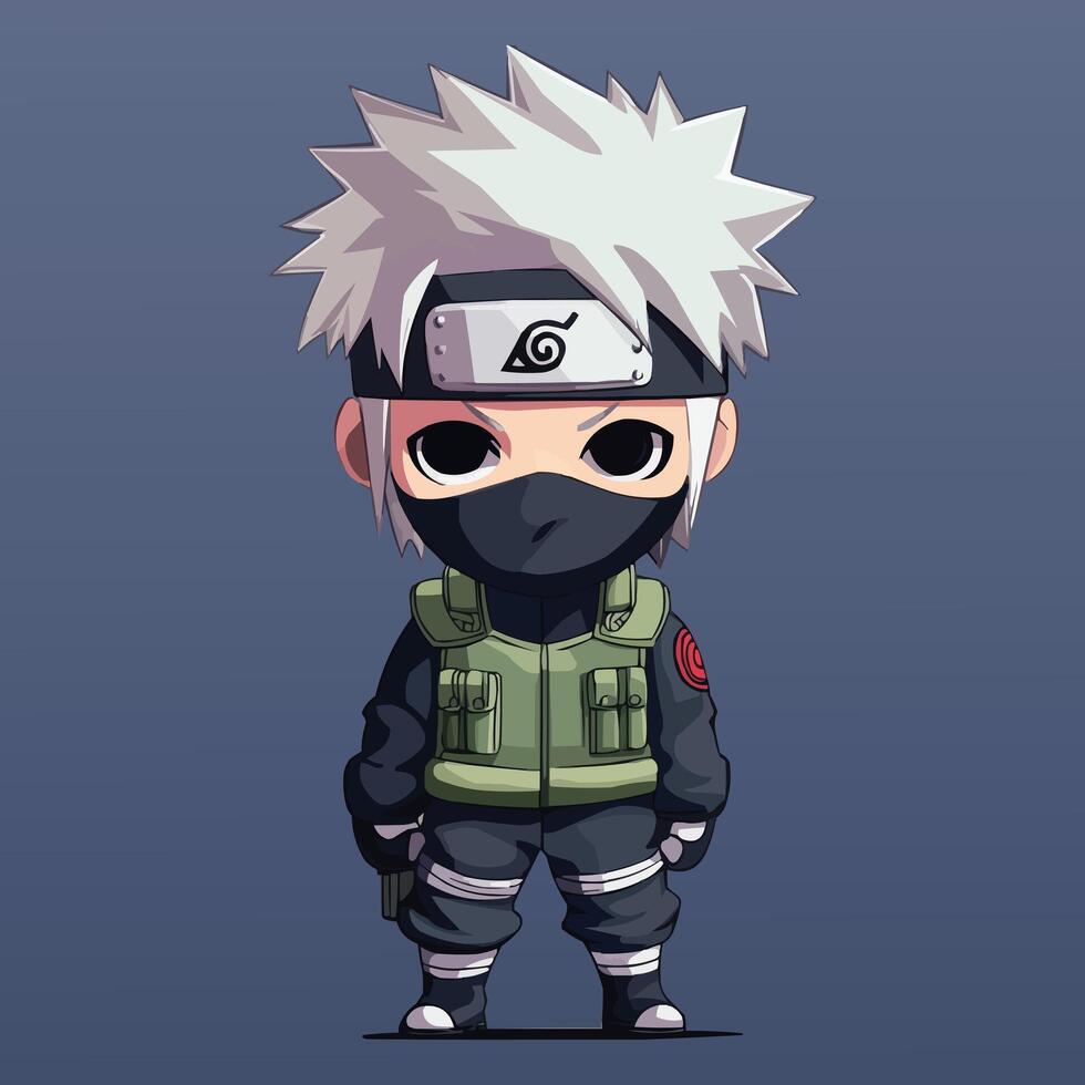 Kakashi Hatake Illustration vector