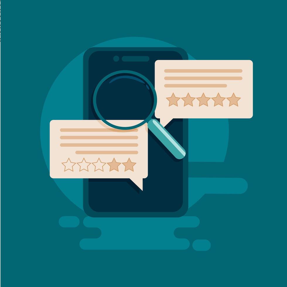 How to use customer reviews to improve your business vector