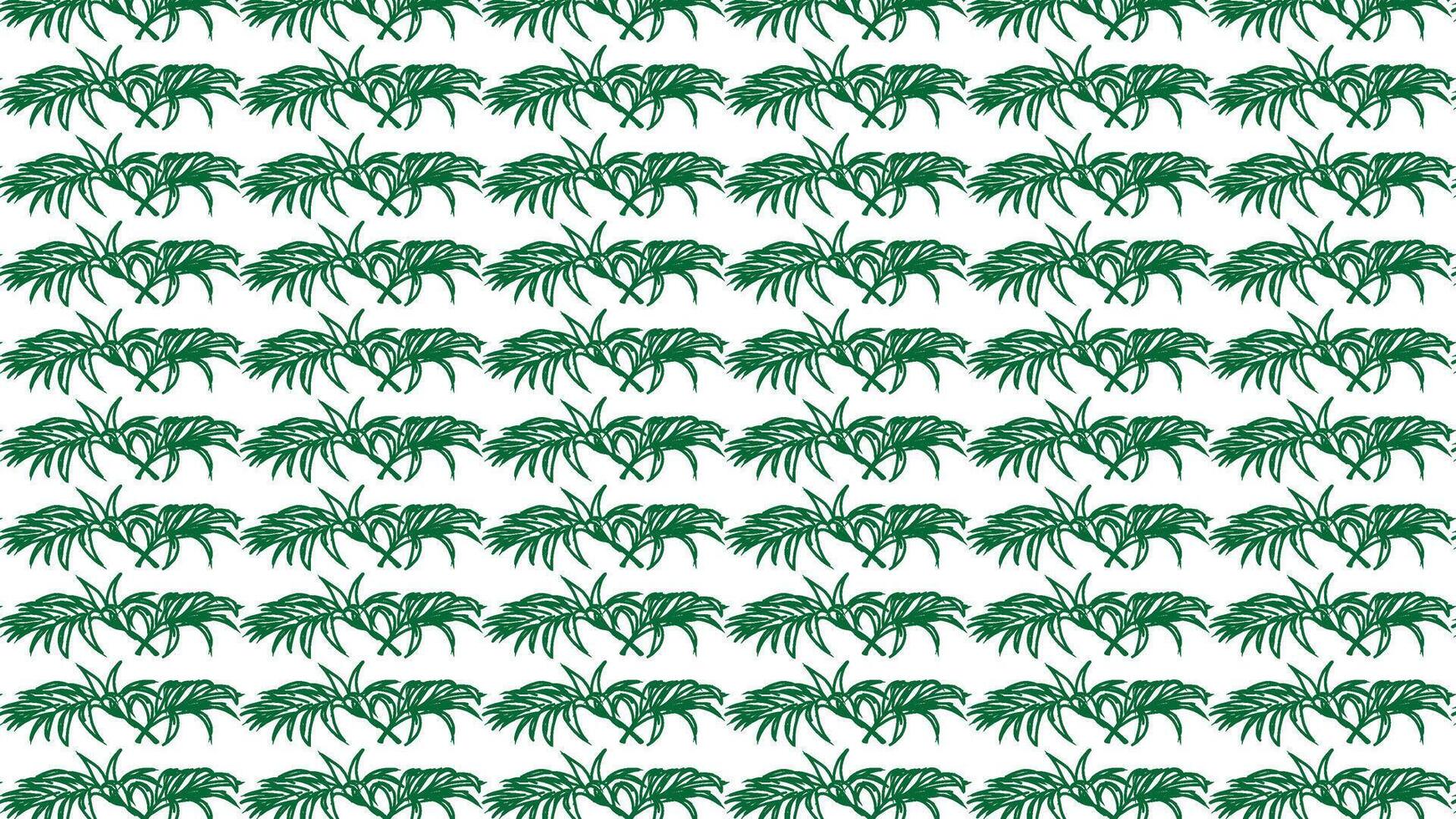 leaves pattern background. green leaves pattern background. vector