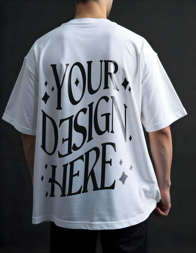 back white t shirt on a man close up camera tshirt mockup man tshirt mockup oversize tshirt mockup psd
