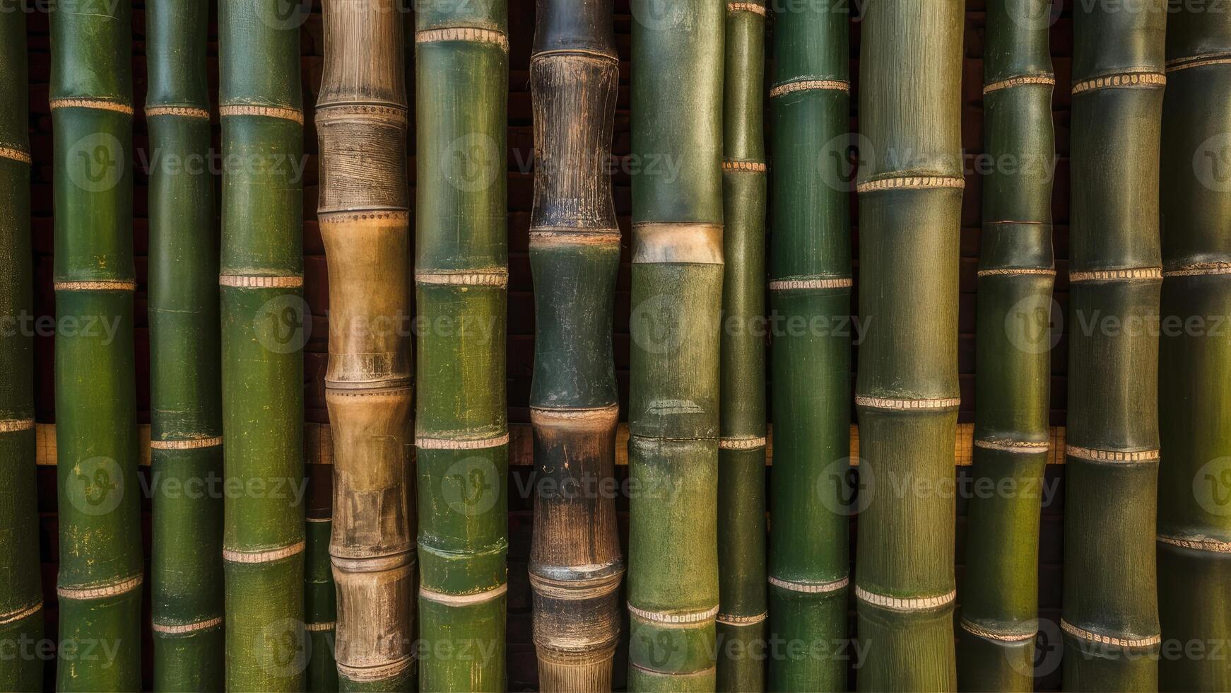 Botanical Garden with Tall Bamboos background texture photo