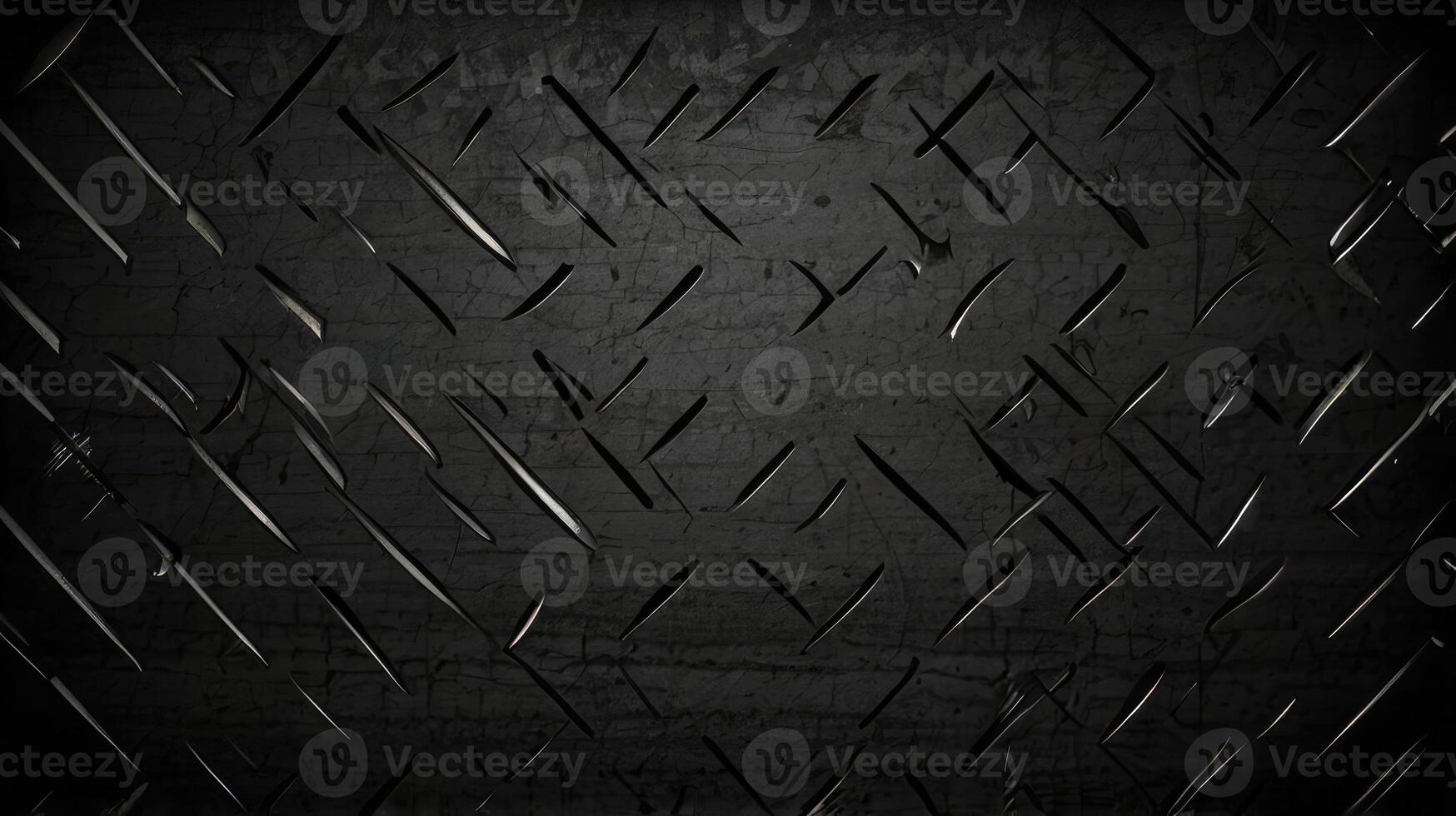 Vintage Cracked Paint on black Wall background texture photo
