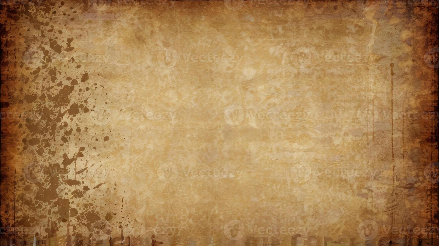 Nostalgic Beige Scrapbook Page Design photo
