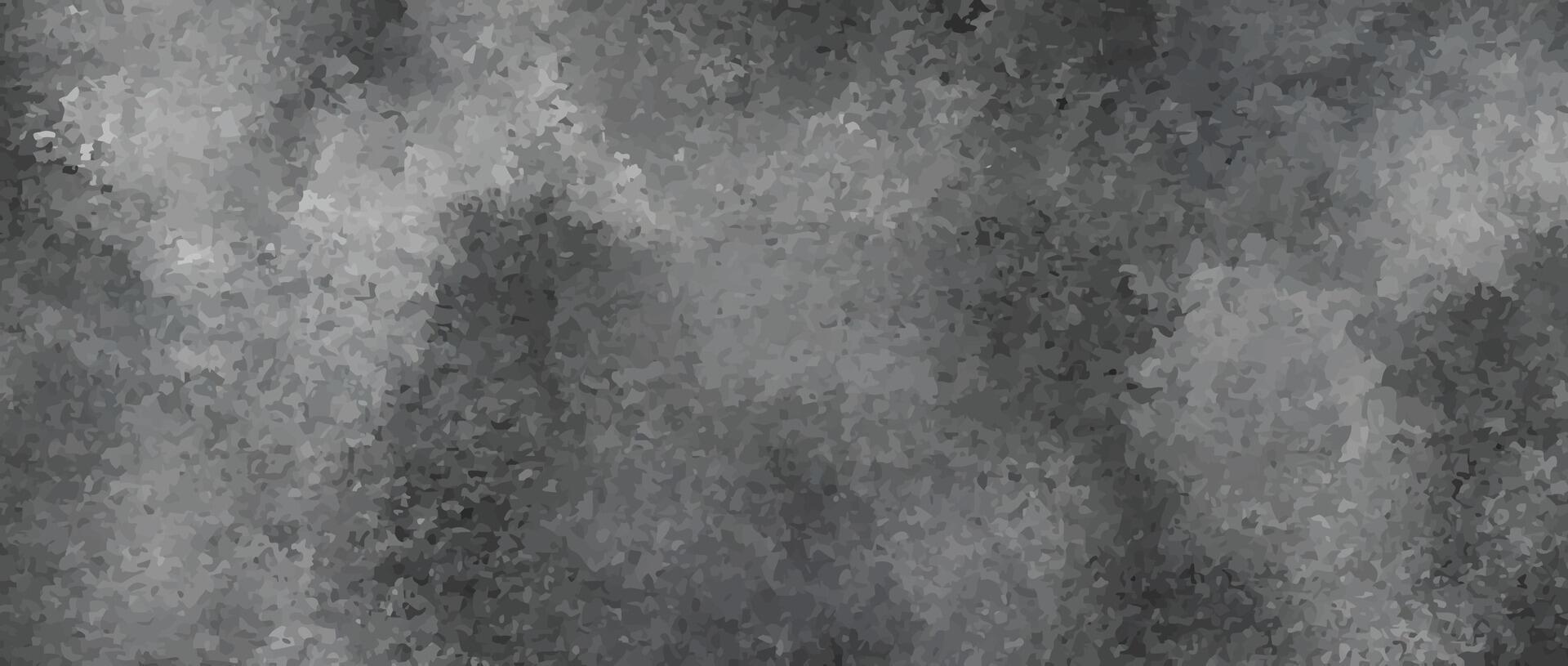 Textured grayscale abstract background with rough patterns and gradients. Ideal for dark designs. vector