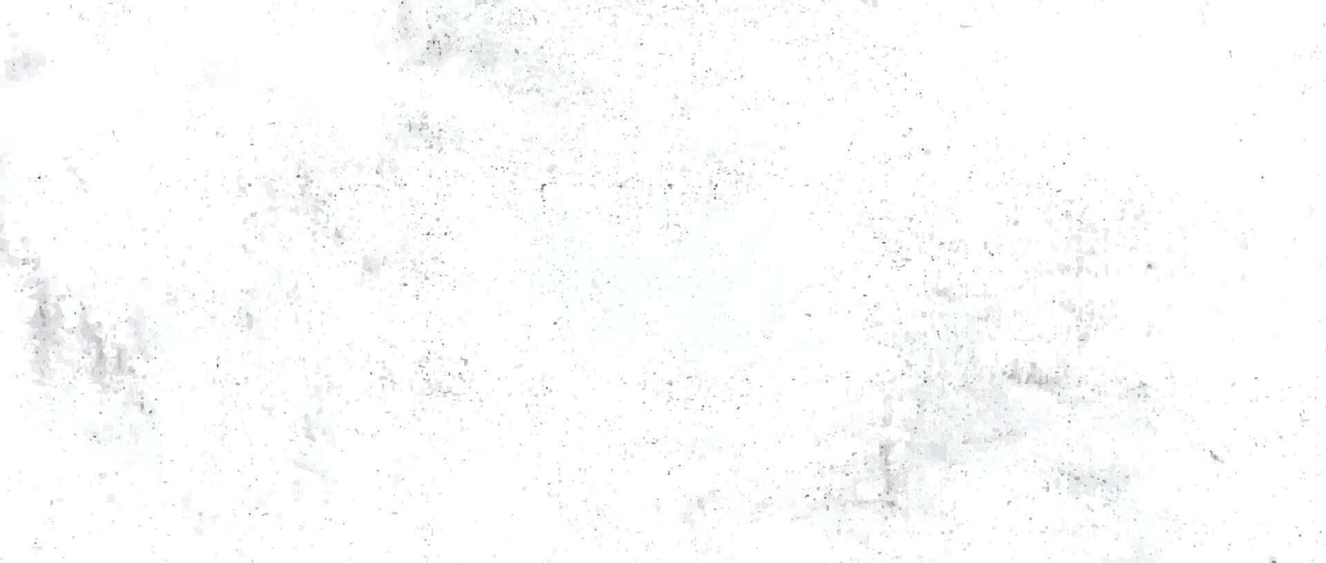 Light grunge texture with soft speckles and scratches on a white background, ideal for overlays. vector