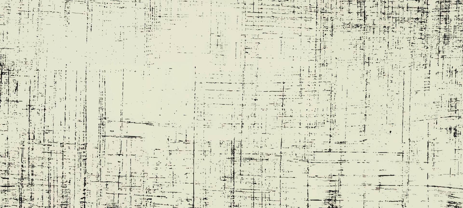Retro-inspired grunge texture featuring distressed black scratches and lines on a light background. vector