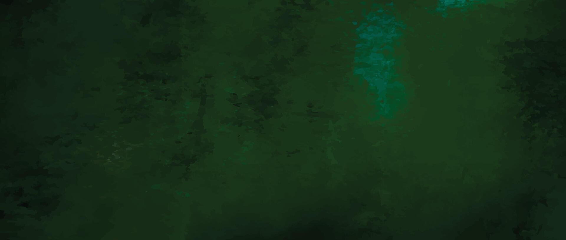 Abstract dark green grunge texture with uneven patterns and a rustic feel, ideal for backgrounds. vector