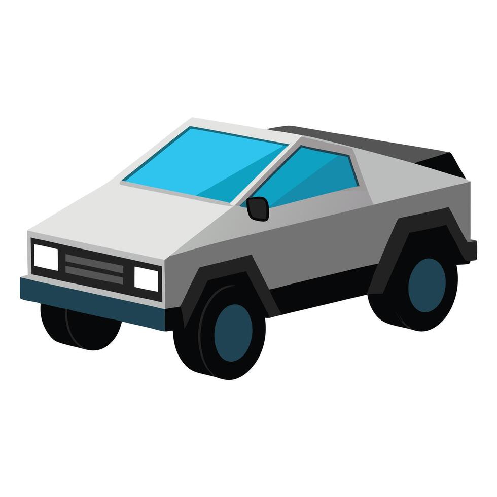an illustration of a car on a white background vector