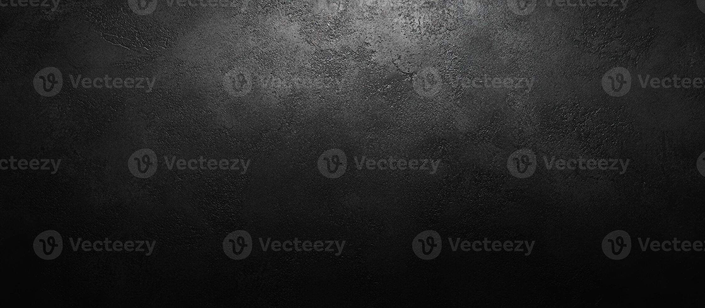 Minimalist simple black paint wall texture background wallpaper with copy space photo
