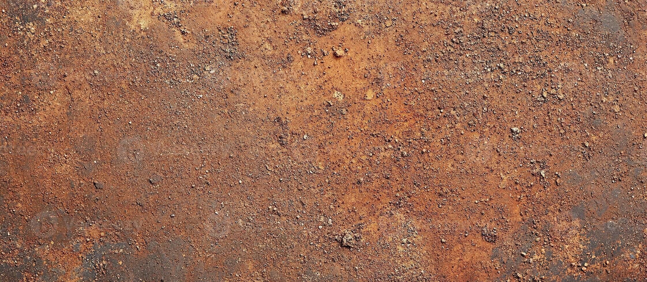 Grunge dirt rust texture background wallpaper. Copy space, weathered effect photo