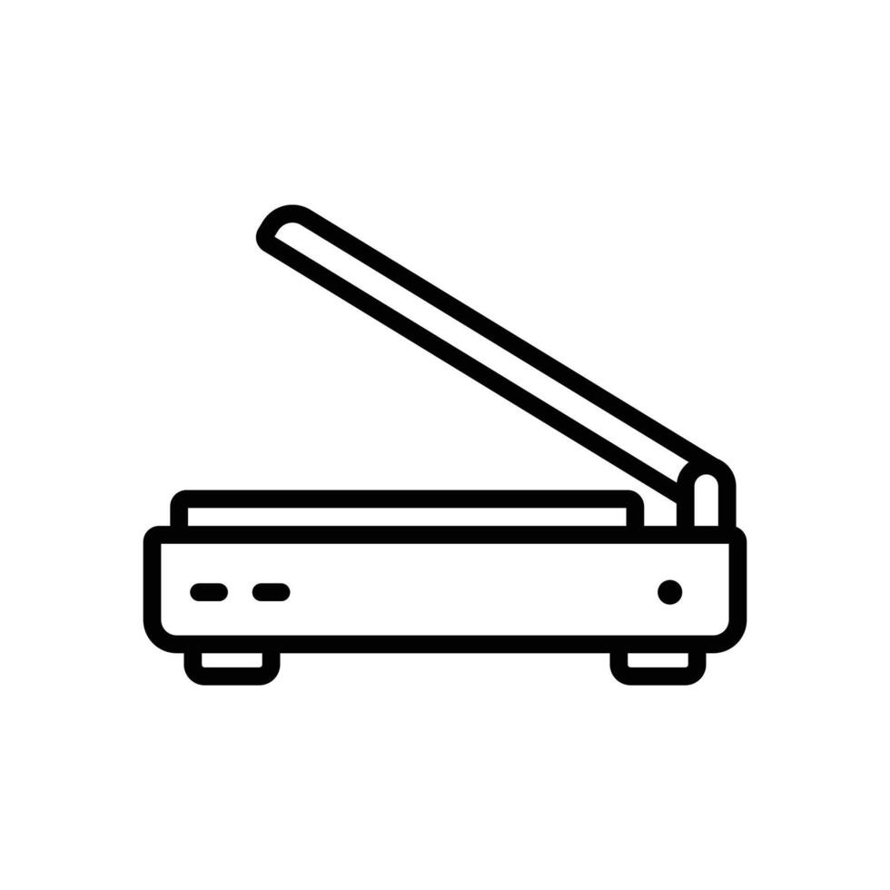 Desktop Document Scanner vector