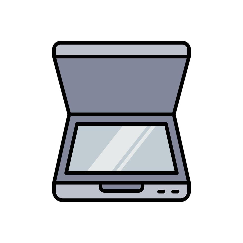 High Resolution Document Scanner vector