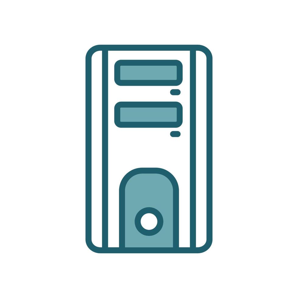 Computer Tower Icon Set vector