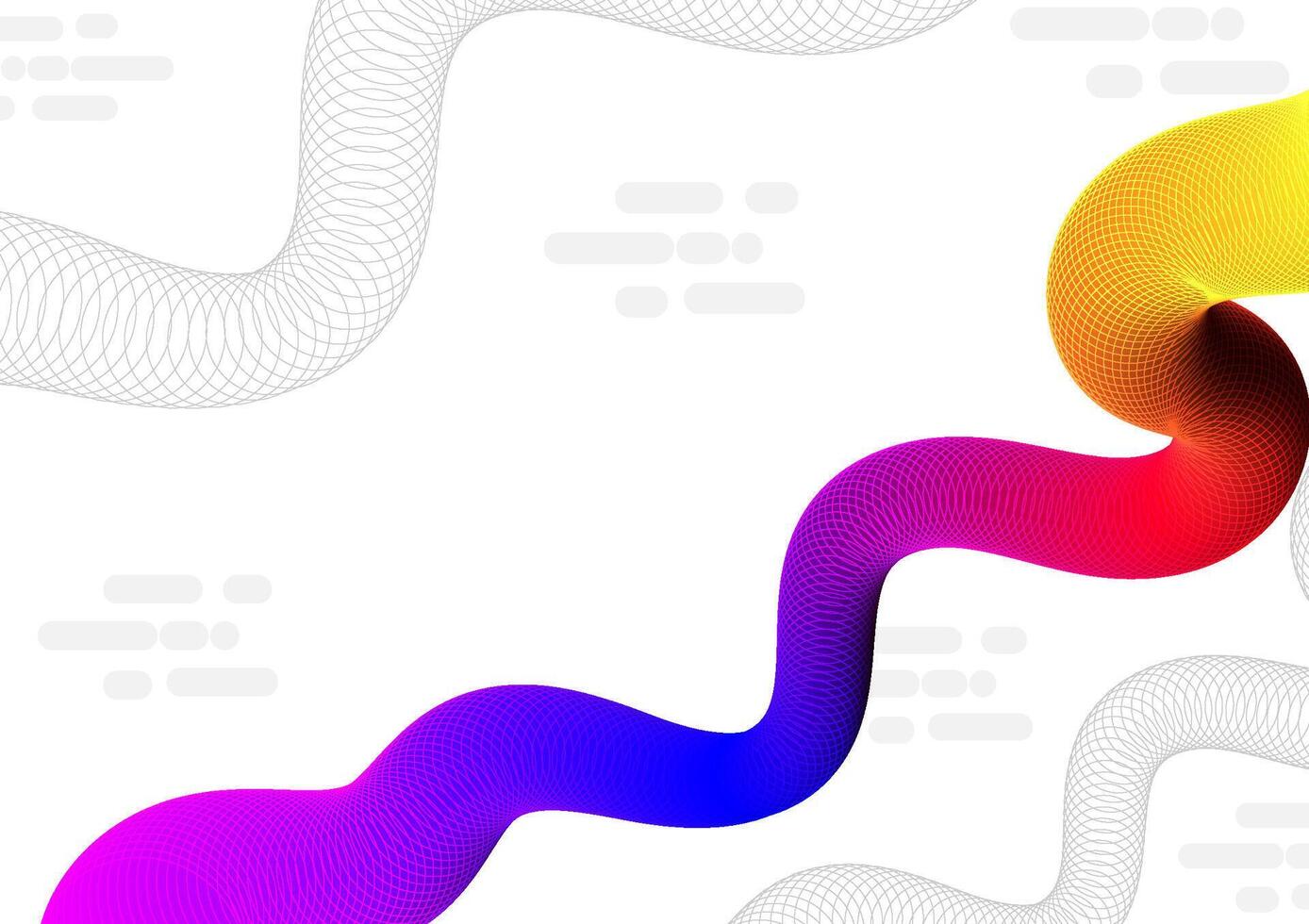 Digital fluid background. Wave colorful shape concept. Design for abstract futuristic fluid technology gradient background. vector
