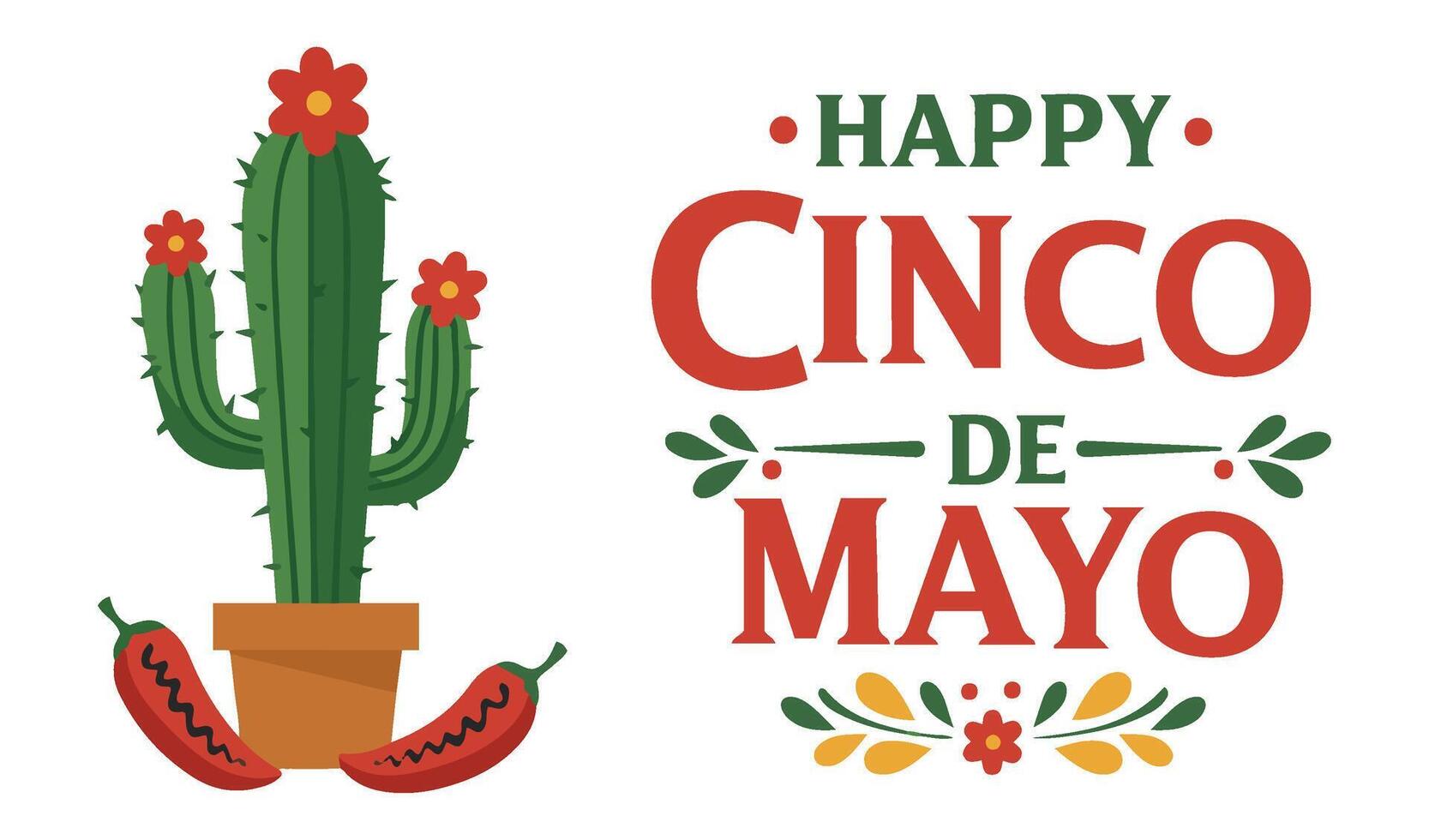 Festive and Traditional Mexican Party Setup for a Bright Cinco De Mayo Event vector