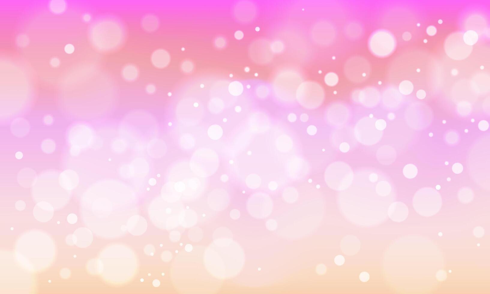 Cute subtle red yellow gradient with bokeh effect. The colors transition smoothly, creating a lively and cheerful atmosphere. Stock illustration in cartoon realistic style. vector