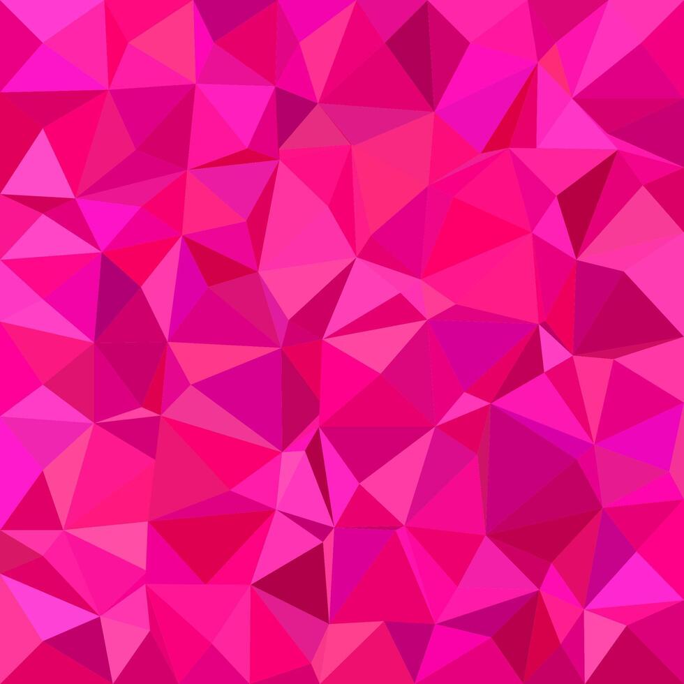 A pink background with triangles vector