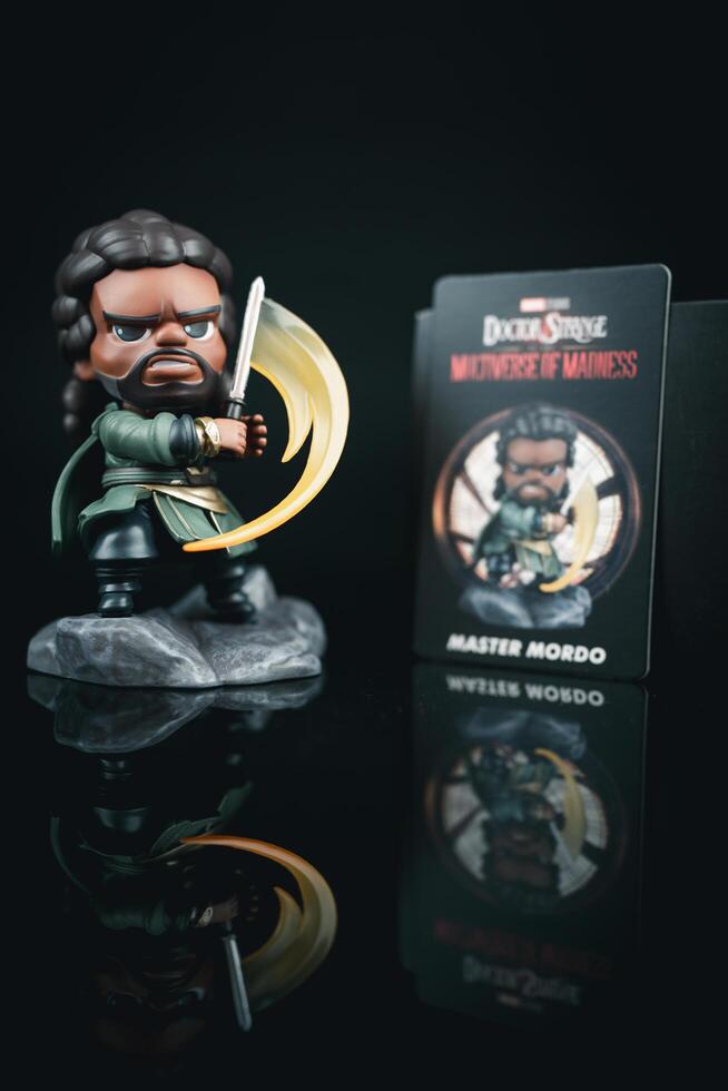 Bangkok, Thailand - February 28, 2025 Doctor Strange In the Multiverse of Madness. Premium Blind Box by TOYLAXY, Master Mordo photo