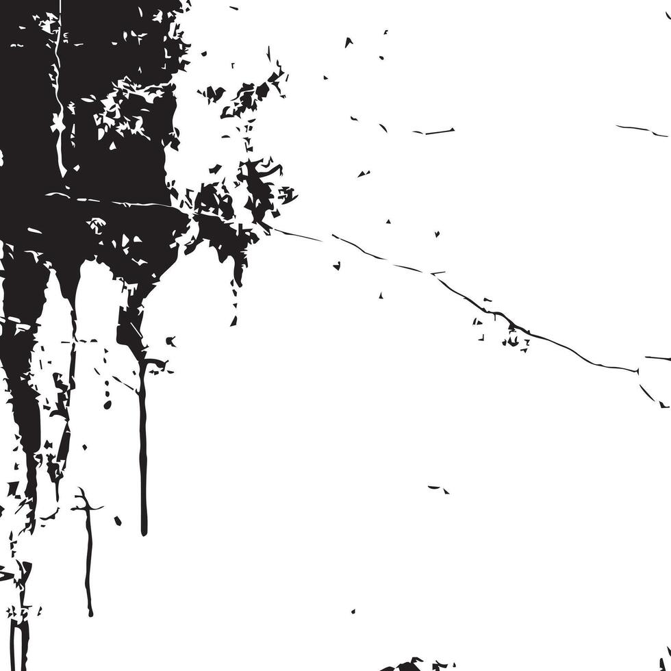 Gritty grunge texture background for punk and rock graphics vector