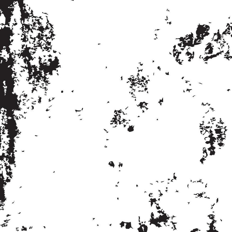 Ink-stained grunge texture background for old printing press effects vector
