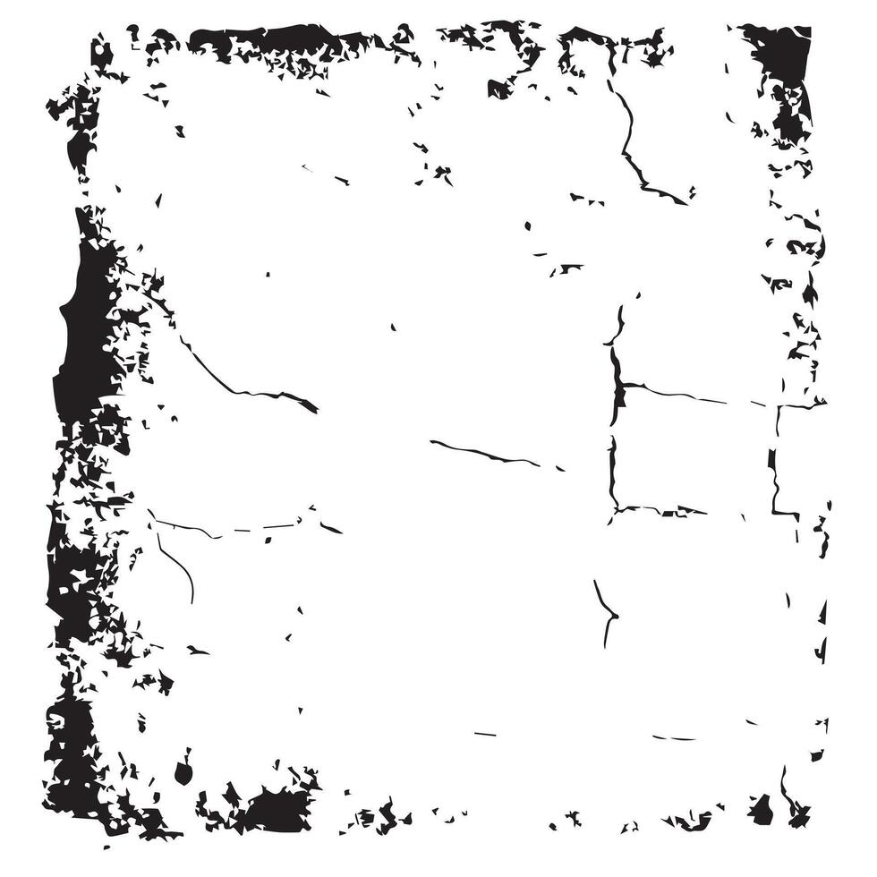 Dark distressed grunge texture background for moody visuals vector