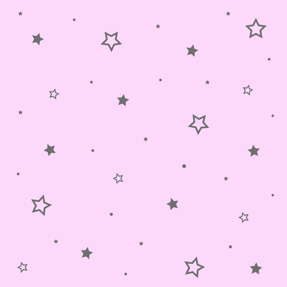 Star background. Magic space sky, abstract ornament. vector