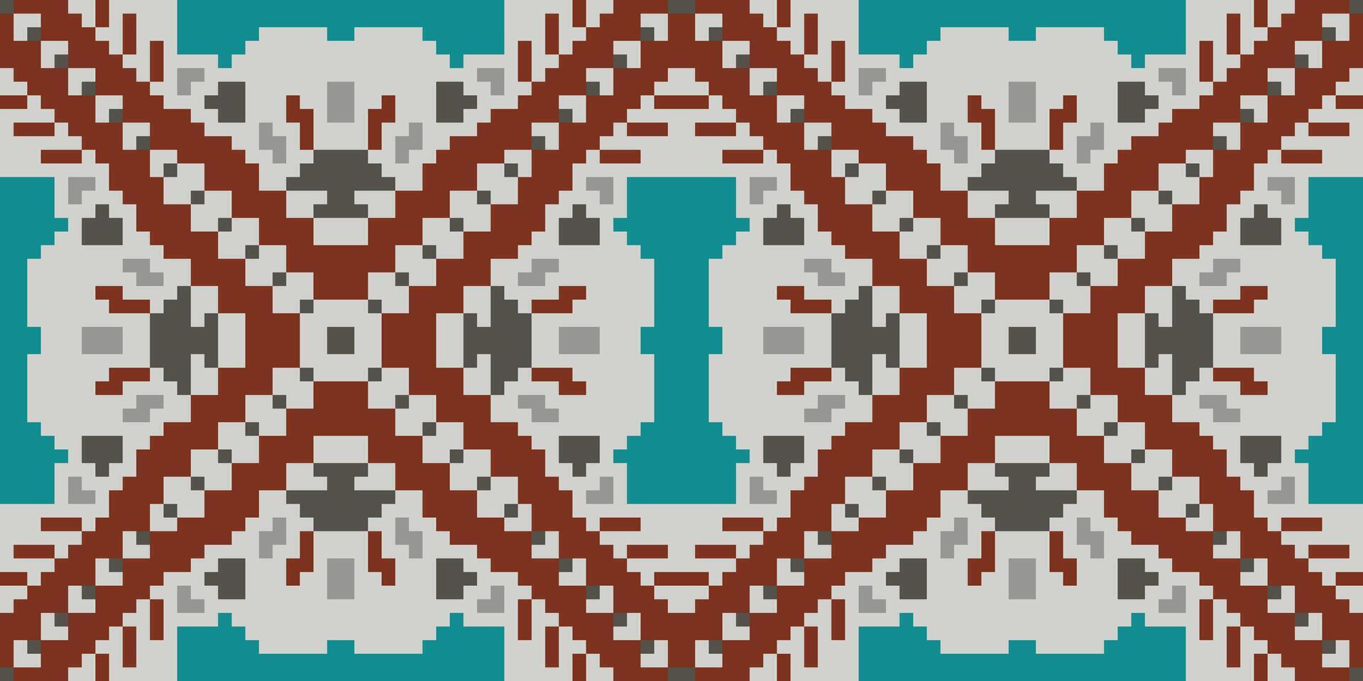 Vintage Korea Traditional Patternfolk Embroidery, Aztec Geometric Ornament Print. Design for Carpet, Wallpaper, Clothing, Wrapping, Fabric vector