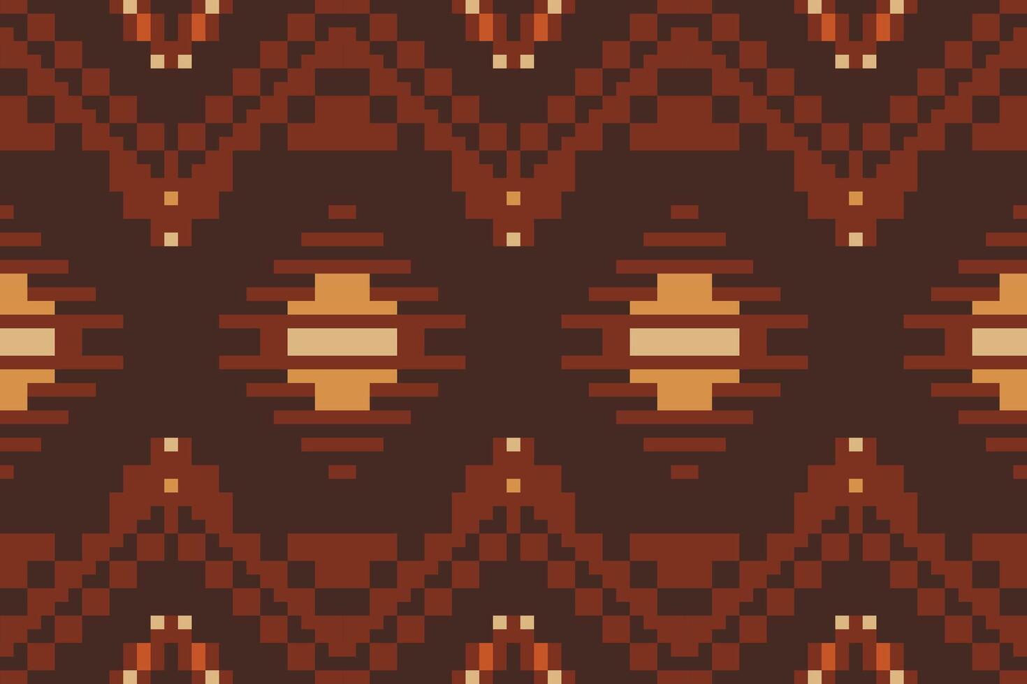 Geometric Pattern South Korean Traditional Patternfolk Embroidery, Aztec Geometric Ornament Print. Design for Carpet, Wallpaper, Clothing, Wrapping, Fabric vector