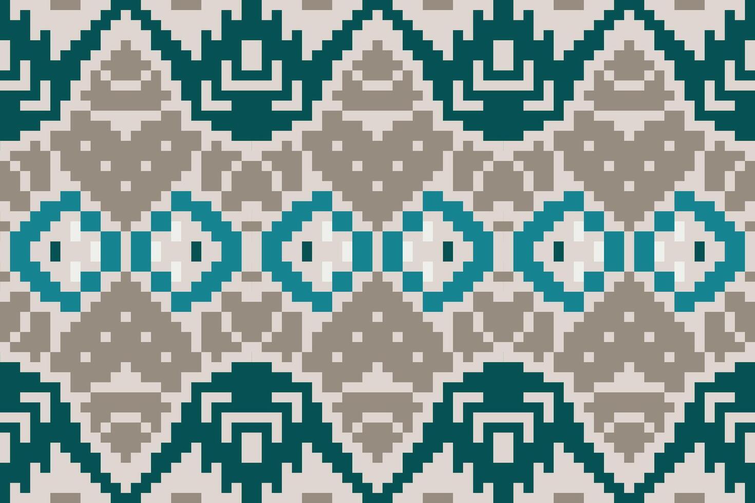Abstract Arabic Pattern Mehndi Designfolk Embroidery, Aztec Geometric Ornament Print. Design for Carpet, Wallpaper, Clothing, Wrapping, Fabric vector