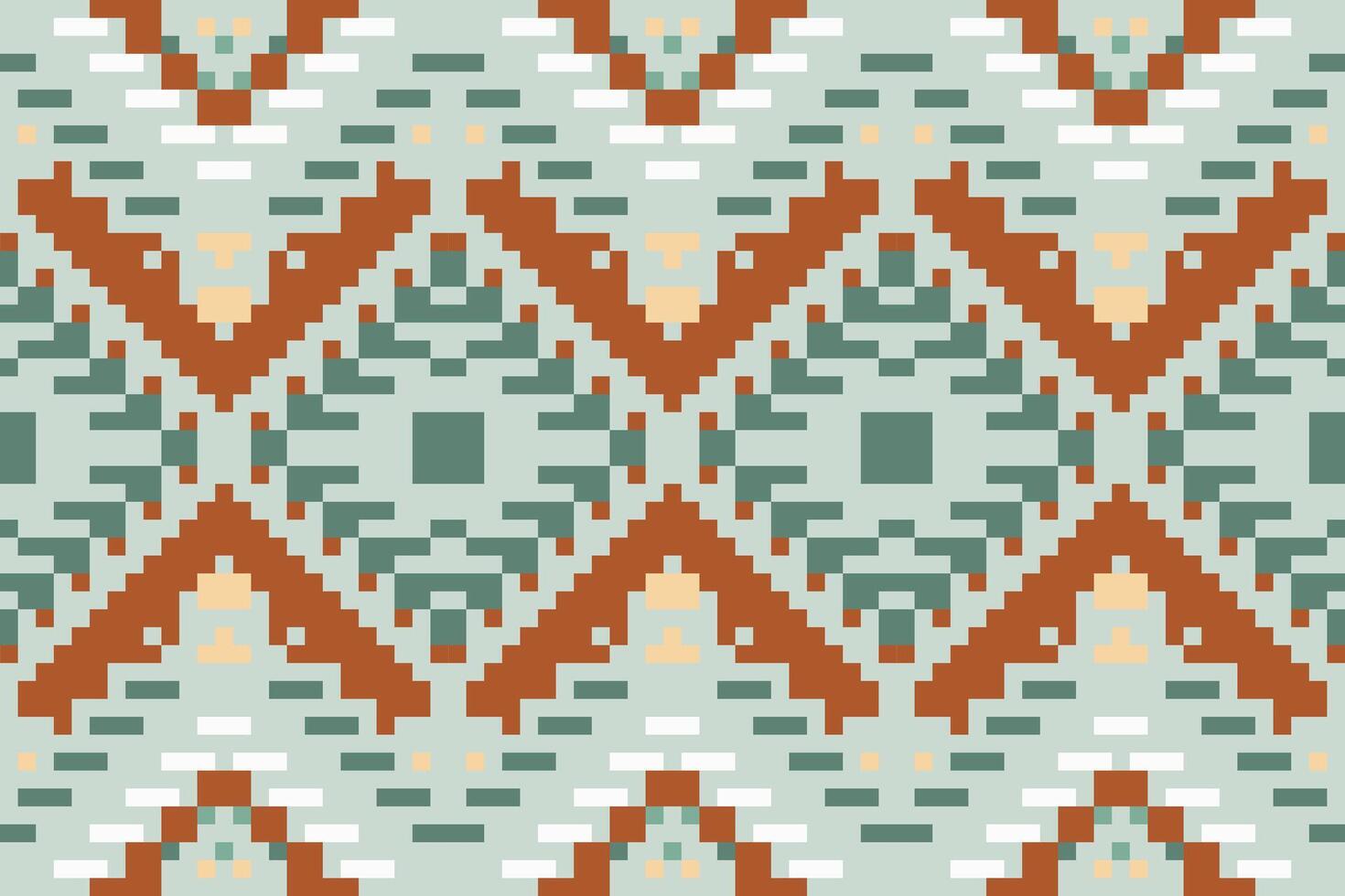 Squares Romanian Traditional Patternfolk Embroidery, Aztec Geometric Ornament Print. Design for Carpet, Wallpaper, Clothing, Wrapping, Fabric vector