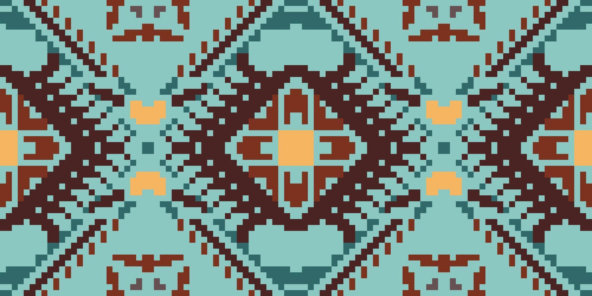 Geometry Shapes Korea Traditional Patternfolk Embroidery, Aztec Geometric Ornament Print. Design for Carpet, Wallpaper, Clothing, Wrapping, Fabric vector