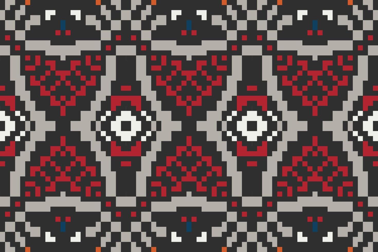 Geometric Ethnic Colorful Abstract Geometric Patternfolk Embroidery, Aztec Geometric Ornament Print. Design for Carpet, Wallpaper, Clothing, Wrapping, Fabric vector