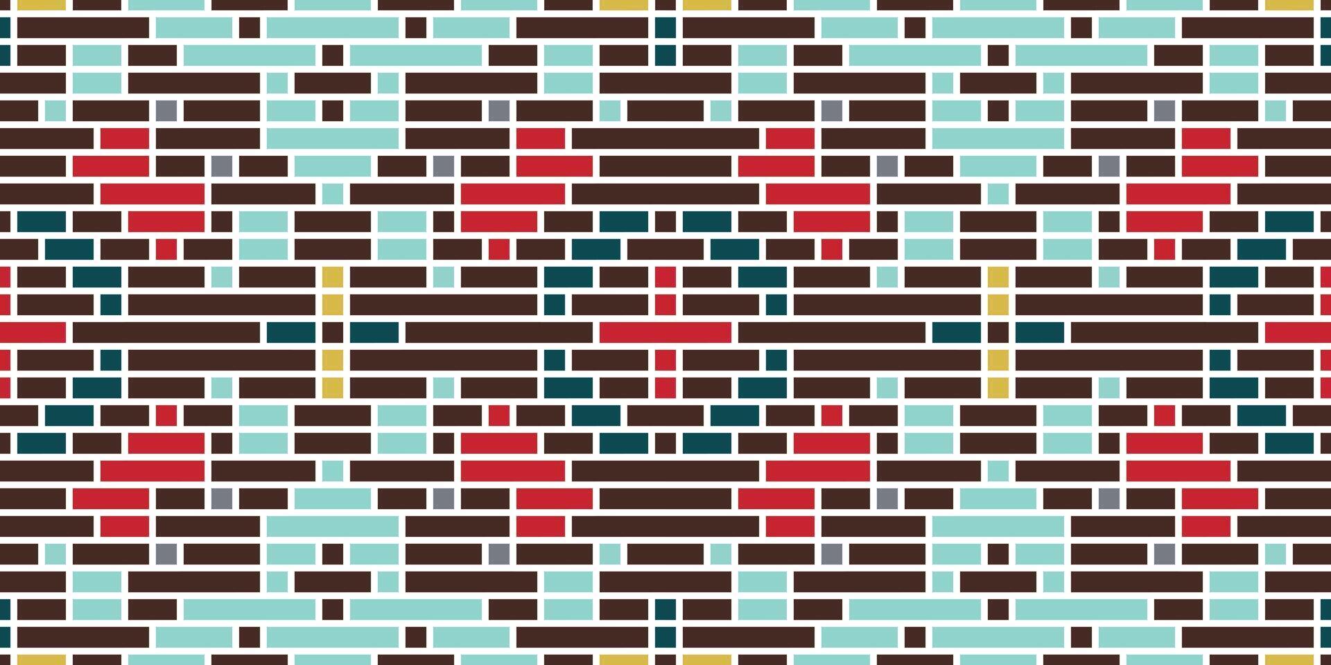 Mosaic Korean Traditional Pattern Namefolk Embroidery, Aztec Geometric Ornament Print. Design for Carpet, Wallpaper, Clothing, Wrapping, Fabric vector